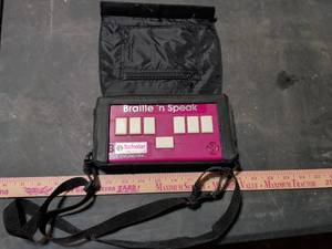 lot 173 image: Braille n Speak Electronic Talking Computer