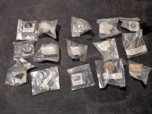 lot 184 image: Mineral Rock Collection Set with Labeled Specimens