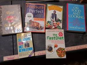 lot 187 image: Mixed Collection of Diet and Cooking Books Lot