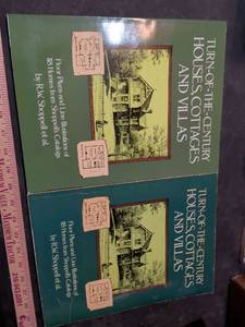 lot 196 image: Turn-of-the-Century Houses Cottages and Villas Floor Plans Book Set