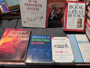 lot 219 image: Mixed Book Collection - History, Music, Literature and Academic Textbooks