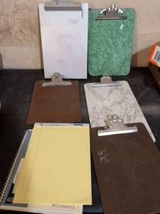 lot 230 image: Office Clipboard Collection with Notebooks