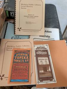 lot 235 image: Wichita Public Library Local History Series Books Collection