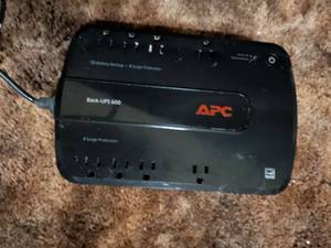 lot 239 image: APC Back-UPS 600 Uninterruptible Power Supply