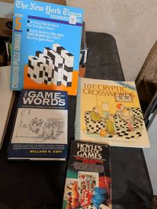 lot 266 image: Classic Puzzle and Game Books Collection Bundle