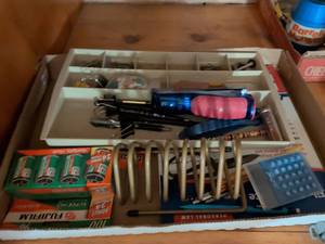 lot 268 image: Office Supply Lot with Organizer Tray