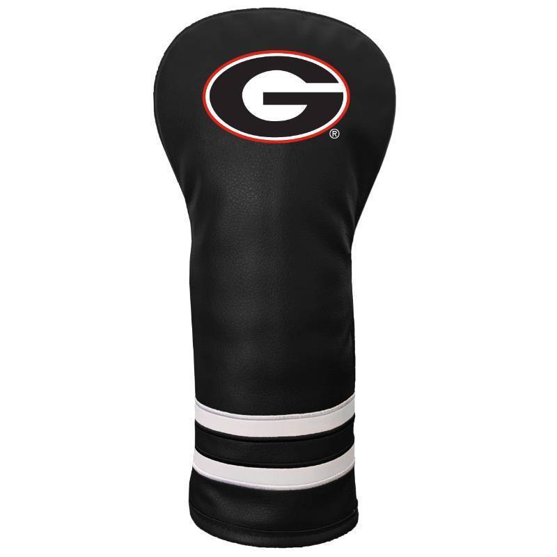 lot 2003 image: Team Golf NCAA Georgia Vintage Fairway Headcover (Color) - Printed Team Golf NCAA Vintage Fairway Headcover (Printed), Fits All Fairway, Hybrid and Utility Clubs Red Retail $26.99