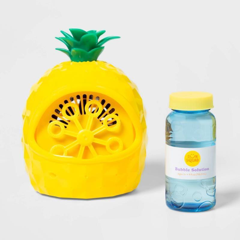 lot 2006 image: Factory Sealed Pineapple Bubble Maker - Sun Squad�� Plastic Toy for Kids Ages 3