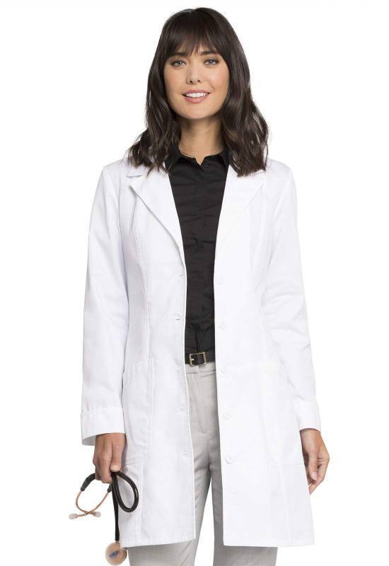 lot 2026 image: Cherokee Womens Fashion Whites 36 Inch Lab Coat, White, Medium