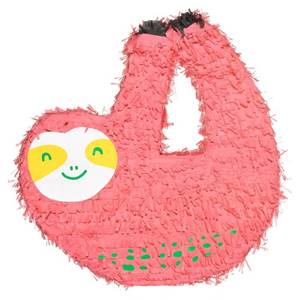 lot 2028 image: Pinata Sloth Party Decorations And Accessories - Spritz - Retail $17