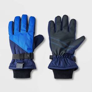 lot 2132 image: Kids Ski Glove - All In Motion Blue 8-14 - Retail $12
