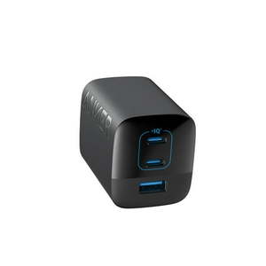 lot 1134 image: Anker 336 67W 3-Port (2C1A) PD Wall Charger - Black - Retail $50