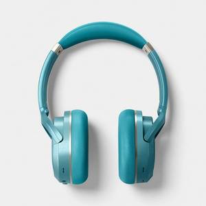 lot 1162 image: Active Noise Cancelling Wireless Bluetooth Over-Ear Headphones Deep Sage - heyday - Retail $50