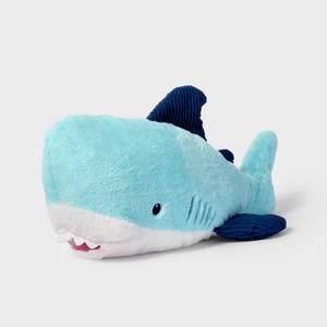 lot 1242 image: 10 Jumbo Shark Stuffed Animal - Gigglescape - Retail $20
