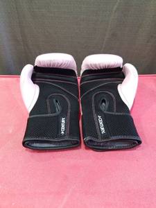 lot 3230 image: Century Boxing Gloves Pink and Black Training Set