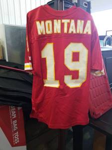 lot 3241 image: NFL Kansas City Chiefs #19 Football Jersey Wilson Pro Line Size 44