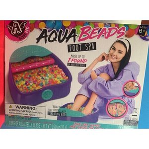 lot 3261 image: AQUA BEADS FOOT SPA RELAX SET AGES 6