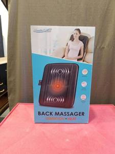 lot 3262 image: HealthTouch Back Massager with Vibration and Heat
