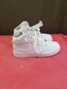 lot 3275 image: Nike Air Force 1 Mid Sneaker in WhiteWhite at Nordstrom, Size 4.5 M