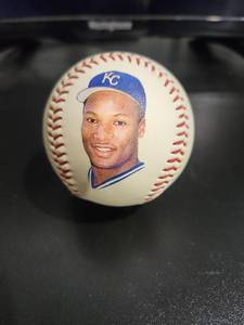 lot 3290 image: Bo Jackson Kansas City Royals Commemorative Baseball