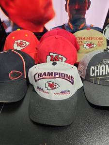 lot 3296 image: Kansas City Chiefs Champion Hat Collection