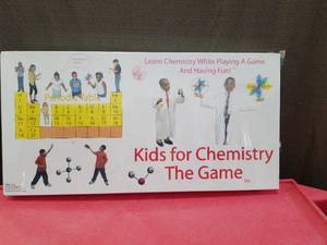 lot 3303 image: Kids for Chemistry Educational Board Game New