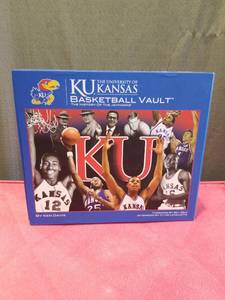 lot 3332 image: KU Basketball Vault The History of the Jayhawks Book by Ken Davis