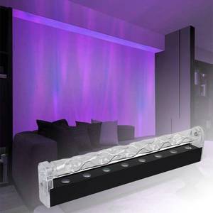 lot 5215 image: Suroqi RGBW Ocean Wave Light 32.7in Dynamic Wave Projector Lamp, APP and Remote Control Ambient Wave Wall Light, Led Waterfall with Music Sync, Aurora Visual for Living Room, Bedroom Retail $109.99