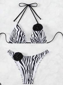 lot 2211 image: Womens Swim Bikini zebra print small