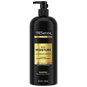 lot 2258 image: Tresemme Rich Moisture Hydrating Shampoo for Dry Hair with Vitamin E - 28 fl oz Mineral Oil-Free, Paraben-Free