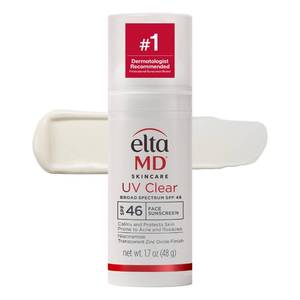 lot 2276 image: EltaMD UV Clear Face Sunscreen SPF 46, Oil-Free Sunscreen with Zinc Oxide, Dermatologist Recommended