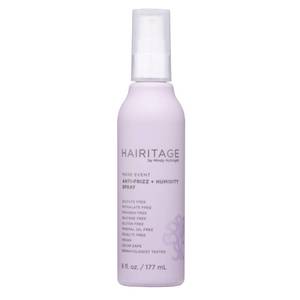 lot 2336 image: Hairitage Frizz Free  Anti-Humidity Heat Protectant Anti-Frizz Hair Treatment Spray, Hair Thermal Blowout Primer for Shine, Blow Dry Support Styling Mist, 6oz