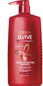 lot 2382 image: LOreal Paris Elvive Color Vibrancy Protecting Shampoo for Color Treated Hair, 28 Fl Oz