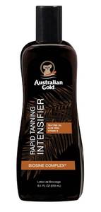 lot 2409 image: Australian Gold Rapid Tanning Intensifier Lotion, 8.5 Fl Oz  With Tea Tree Oil and Aloe Vera  Vitamin E