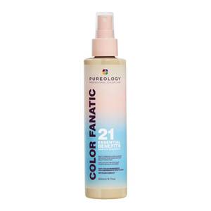 lot 2413 image: Pureology Color Fanatic Multi-Tasking Leave-In Spray, 21 Benefits for All Hair Types, Heat Protection, Detangling & Frizz Control, Infused with Coconut & Camellia Oils, Color Safe, Vegan, 6.7 Fl Oz