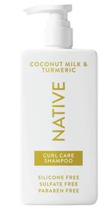 lot 2470 image: Native Coconut & Turmeric Shampoo Contain Naturally Derived Ingredients  All Hair Types, Color & Treated, Fine to Dry Damaged, Sulfate & Dye Free