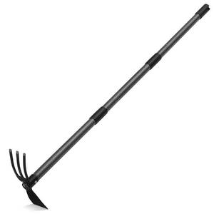 lot 1377 image: Cultivator Hoe Garden Tool, 45 inch Stainless Steel Long Handle Heavy Duty Gardening Tools��Extended Reach Double Hoes Suitable for Digging Loosening