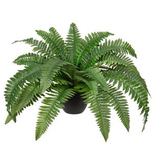 lot 3837 image: Fake Fern Potted Plant Artificial Boston Ferns in Pot 35 Leaves for Outdoors & Indoor Faux Fern Bush Plant 20inch for Patio Garden Farmhouse Windowsill Office Living Room Decoration Home Decor