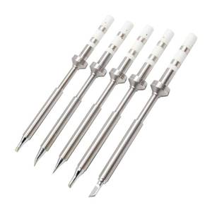 lot 4312 image: 5PCS Soldering Iron Tips,TS100 Series Rapid Heating Replacement Tip for Pinecil TS100  TS101 Soldering Iron,Easy to Instal Solder Accessories