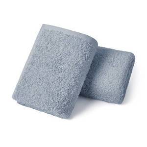 lot 5822 image: REDKISS 2-Pack Luxury Hand Towels, 16x32 Inch 450G 100% Cotton, Blue Quick-Dry Bathroom & Kitchen Towels, Super Soft and Highly Absorbent