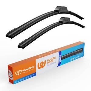 lot 6001 image: WOWIPER 2220 Silicone Wiper Blades Replacement for Toyota Tacoma 2022-2017Jeep Compass 2017-2007Chevy Malibu 2008-2004,22 and 20 inch Windshield Wiper Blades for My Car (Set of 2)