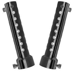 lot 6011 image: Amavoler 2 Pcs Motorcycle Exhaust Silencer Motorbike Muffler Insert Baffle Silencer Universal (black-35mm,2Pcs)
