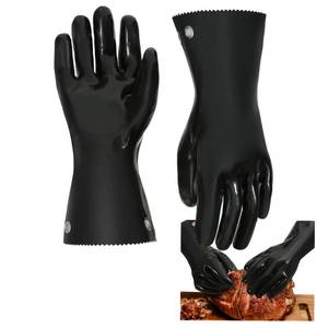 lot 6421 image: GAGAQI Insulated BBQ Gloves Heat ResistantNo Stiff for GrillCookingPit,Grilling Gloves,Meat Gloves,Smoker Accessories used