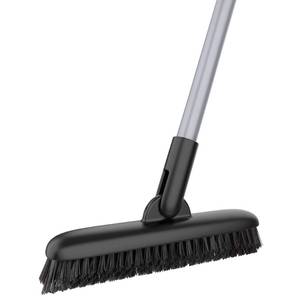 lot 6437 image: MR.SIGA Heavy Duty Grout Scrub Brush with Long Handle, Shower Floor Scrubber for Cleaning, Tile Scrub Brush with Stiff Bristles