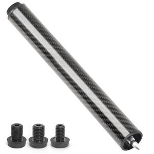 lot 6439 image: MoyanSuper Pool Cue Extension with 3 Bumpers Carbon Fiber Billiard Cue Extender Pool Cue Accessories