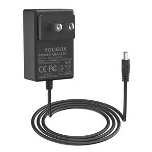 lot 6440 image: 24V Universal Massage Gun Charger - Compatible with TOLOCO EM26AERLANG EM13Darkiron EM31Hypervolt 53000 001-0042000 038-00, Power Adapter Cable