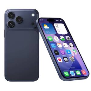 lot 6481 image: Fake Phone Dummy PropPhone, BlackScreen Decoy PhonePear PhoneNon-Working Phone17Air 17Pro Max, DisplayPhone Look Like Real Phonepro max 17 (17Pro,Deep Blue,The Screen is Printed with Patterns)