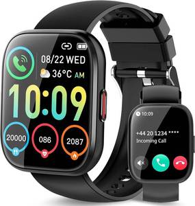 lot 6494 image: PEFUPEW Smart Watch 1.85 TFT-Touch Screen Smartwatch 112 Sport Modes, Fitness Tracker with 247 Heart RateSleep Monitor, IP68 Waterproof