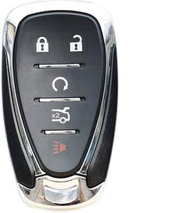 lot 10184 image: MechanMagic Replacement Car Key Fob Smart Proximity Keyless Entry Remote Control Compatible for Chevy Camaro Cruze Malibu 2016-2021 433MHz ID46 Chip 5 Button FCCID HYQ4EA 13529662
