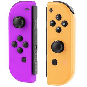 lot 10198 image: XAVOMEDINAL Switch Controller for Nintendo Switch Controller, Switch Controller Replacement Accessories with Double VibrationWake-UpMotion ControlScreenshot (Purple&Yellow)